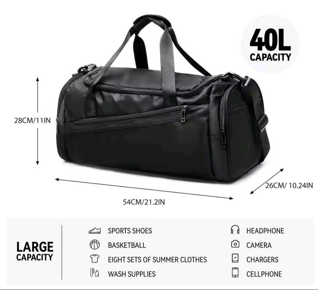 Baygale UrbanFlex™ – 3-in-1 Gym, Travel & Sport Bag