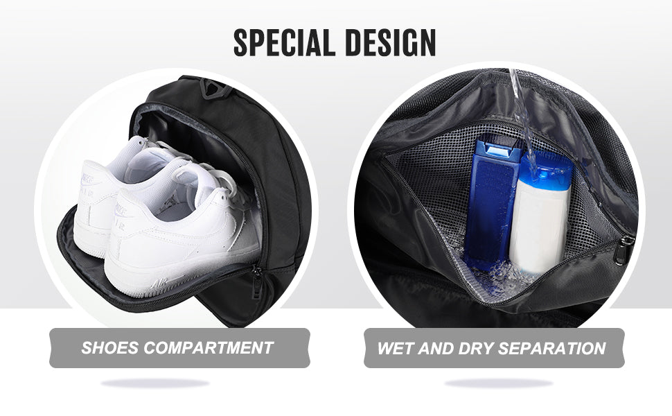 Baygale UrbanFlex™ – 3-in-1 Gym, Travel & Sport Bag