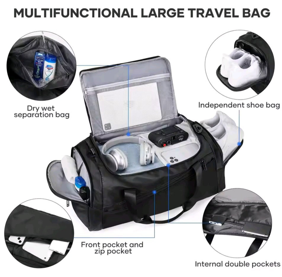 Baygale UrbanFlex™ – 3-in-1 Gym, Travel & Sport Bag