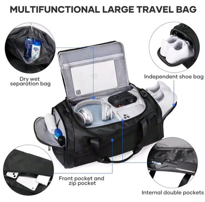 Baygale UrbanFlex™ – 3-in-1 Gym, Travel & Sport Bag